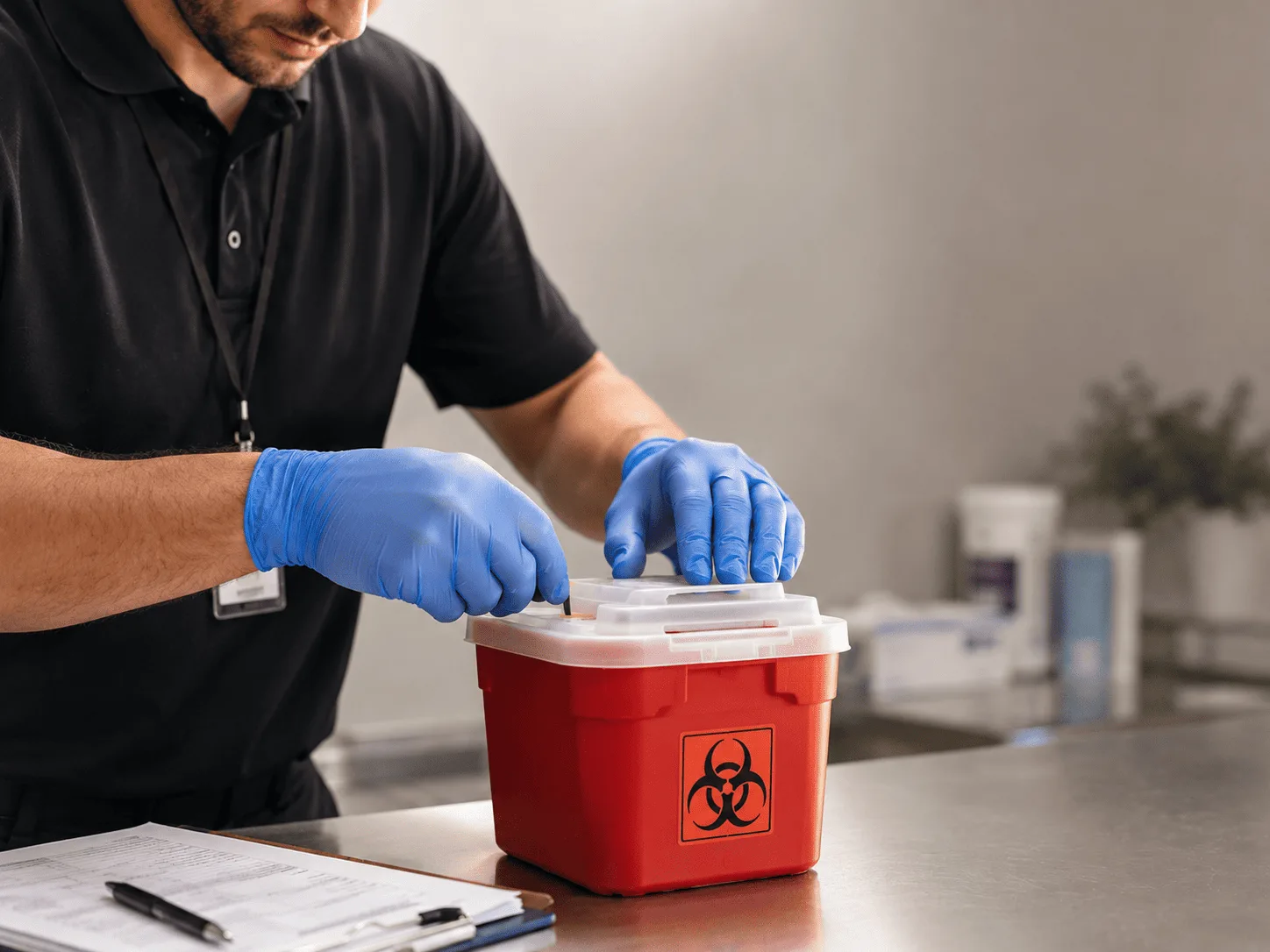 Why choose Sharps Waste Disposal in Dacoma, OK